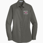 NOWATA HIGH SCHOOL IRONMEN <span class="pdp-name-mascot">NOWATA IRONMEN</span> Port Authority Women's SuperPro Twill Shirt Front Thumbnail