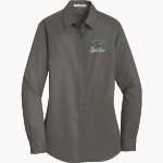 Spartans Port Authority Women's SuperPro Twill Shirt Front Thumbnail