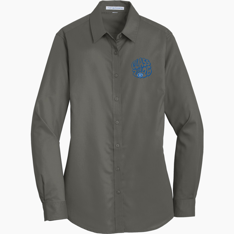 GATEWAY SCIENCE ACADEMY GATORS <span class="pdp-name-mascot">GATEWAY SCIENCE ACADEMY GATORS</span> Port Authority Women's SuperPro Twill Shirt