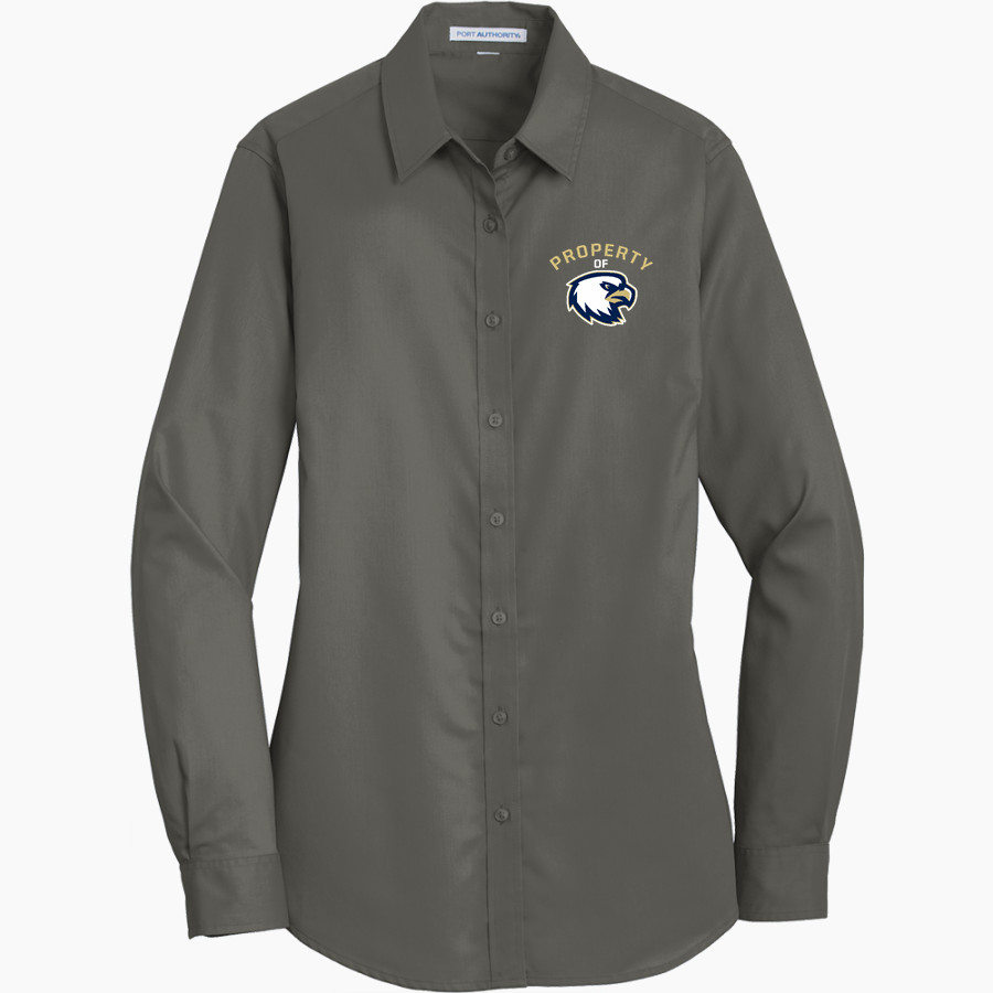 Akins Eagles <span class="pdp-name-mascot">Akins Eagles</span> Port Authority Women's SuperPro Twill Shirt