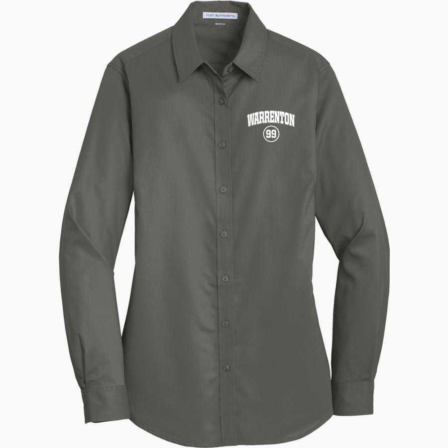 Warrenton Warriors Port Authority Women's SuperPro Twill Shirt