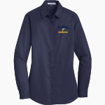 FREDERICK HIGH SCHOOL GOLDEN EAGLES <span class="pdp-name-mascot">FREDERICK GOLDEN EAGLES</span> Port Authority Women's SuperPro Twill Shirt Front Thumbnail