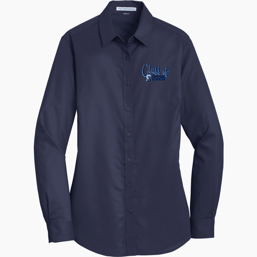 Springbrook Blue Devils <span class="pdp-name-mascot">Springbrook Blue Devils</span> Port Authority Women's SuperPro Twill Shirt