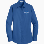 WATERTOWN HIGH SCHOOL GOSLINGS Port Authority Women's SuperPro Twill Shirt Front Thumbnail