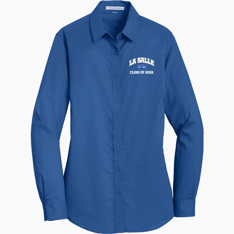 La Salle Cadets Port Authority Women's SuperPro Twill Shirt