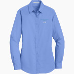 PATRICK HENRY HIGH SCHOOL REBELS <span class="pdp-name-mascot">PATRICK HENRY REBELS</span> Port Authority Women's SuperPro Twill Shirt Front Thumbnail