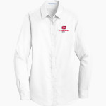 St. Cloud State University The Official Online Store <span class="pdp-name-mascot">St. Cloud State Huskies</span> Port Authority Women's SuperPro Twill Shirt Front Thumbnail
