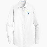MIDLAKES HIGH SCHOOL SCREAMING EAGLES <span class="pdp-name-mascot">MIDLAKES SCREAMING EAGLES</span> Port Authority Women's SuperPro Twill Shirt Front Thumbnail