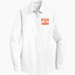 WAYLAND HIGH SCHOOL WARRIORS Port Authority Women's SuperPro Twill Shirt Front Thumbnail