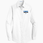 PLAINVIEW CHRISTIAN ACADEMY EAGLES Port Authority Women's SuperPro Twill Shirt Front Thumbnail