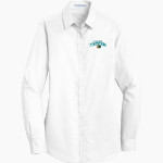 Eastmark Firebirds The Online Store <span class="pdp-name-mascot">Eastmark Firebirds</span> Port Authority Women's SuperPro Twill Shirt Front Thumbnail