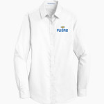 CLYDE HIGH SCHOOL FLIERS <span class="pdp-name-mascot">CLYDE FLIERS</span> Port Authority Women's SuperPro Twill Shirt Front Thumbnail