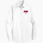 WILMOT UNION HIGH SCHOOL PANTHERS Port Authority Women's SuperPro Twill Shirt Front Thumbnail