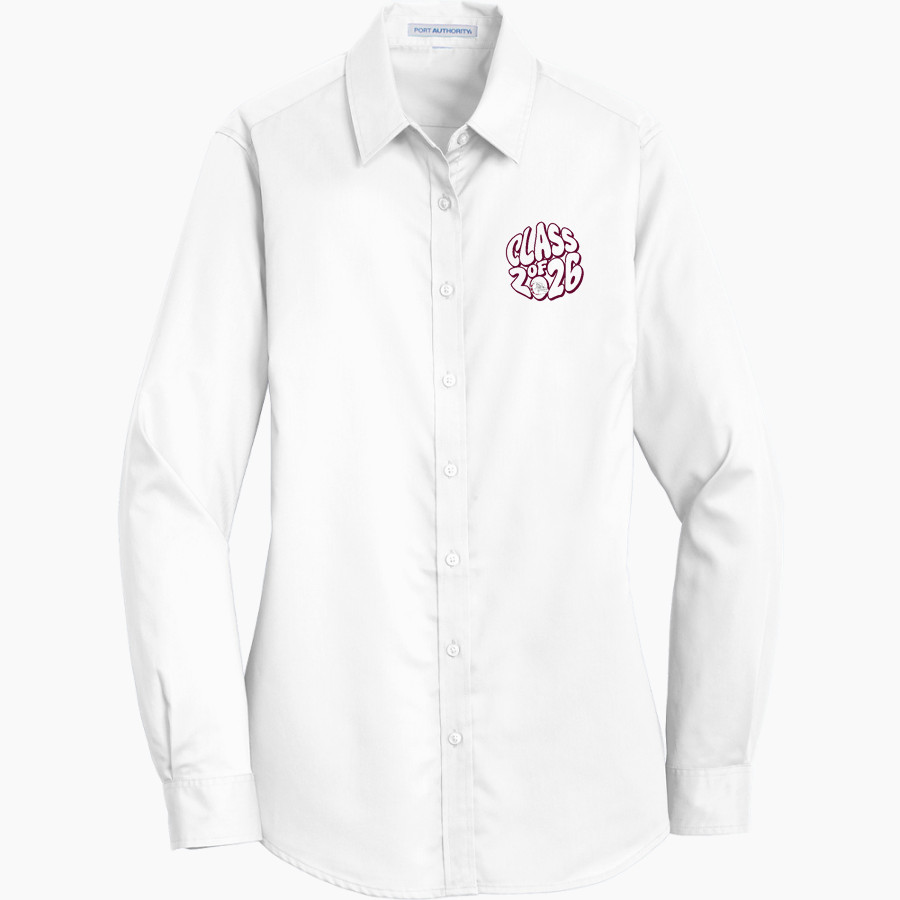HAMILTON HIGH SCHOOL AGGIES <span class="pdp-name-mascot">HAMILTON AGGIES</span> Port Authority Women's SuperPro Twill Shirt