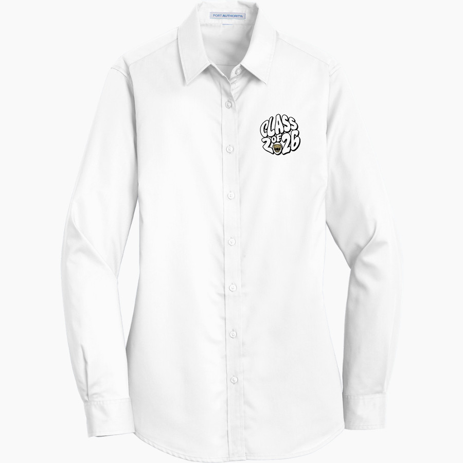 CULLMAN HIGH SCHOOL BEARCATS <span class="pdp-name-mascot">CULLMAN BEARCATS</span> Port Authority Women's SuperPro Twill Shirt
