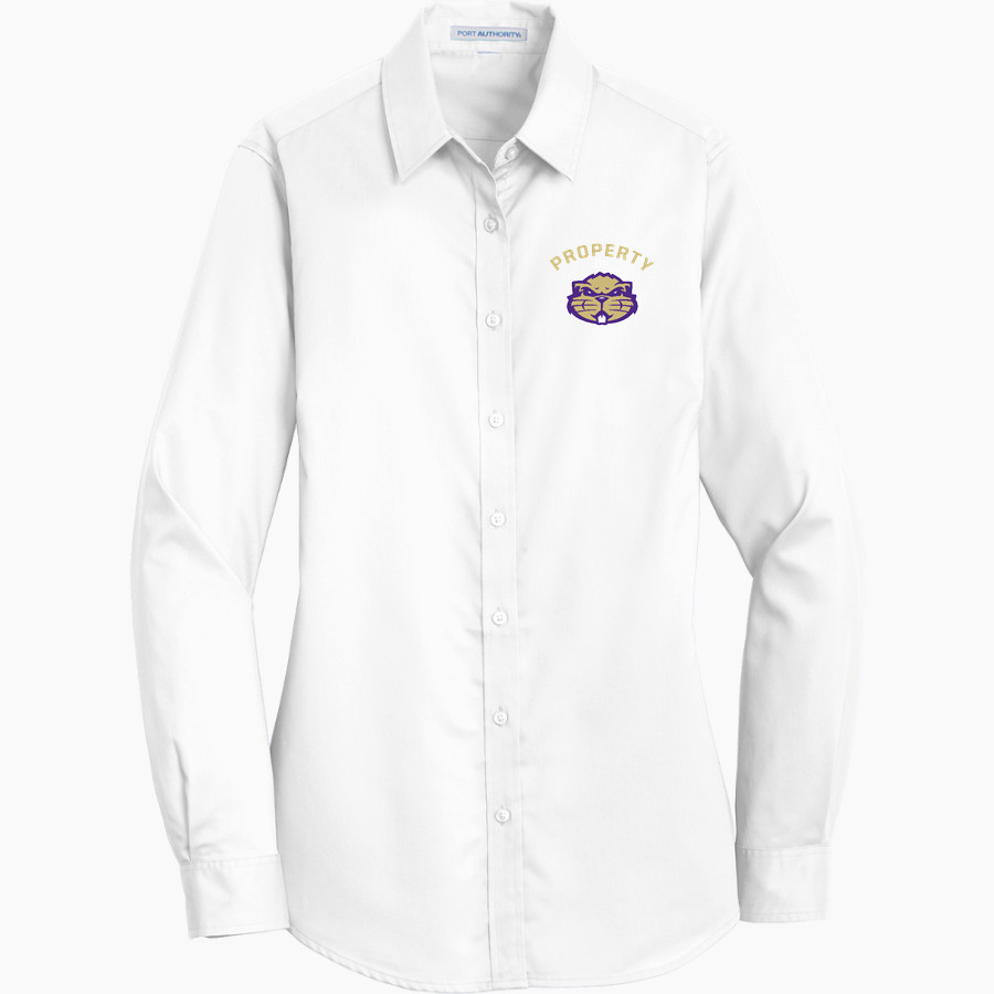 Hueytown Golden Gophers Port Authority Women's SuperPro Twill Shirt