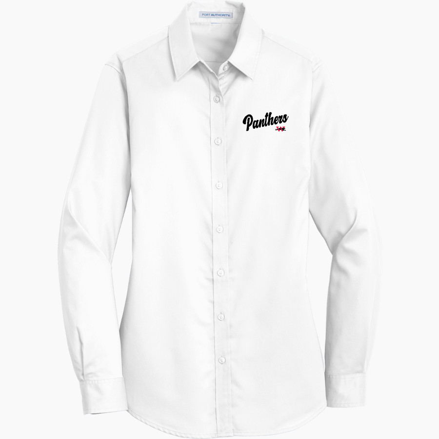 WILMOT UNION HIGH SCHOOL PANTHERS <span class="pdp-name-mascot">WILMOT PANTHERS</span> Port Authority Women's SuperPro Twill Shirt
