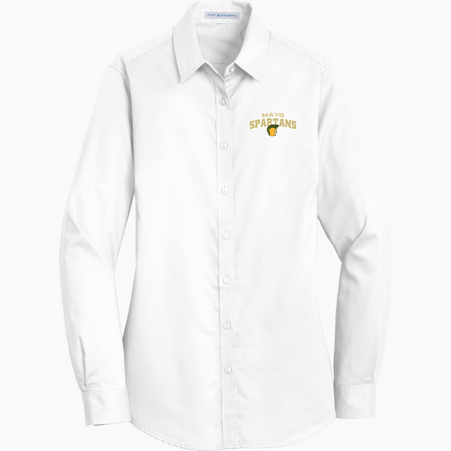 Mayo Spartans <span class="pdp-name-mascot">Mayo Spartans</span> Port Authority Women's SuperPro Twill Shirt