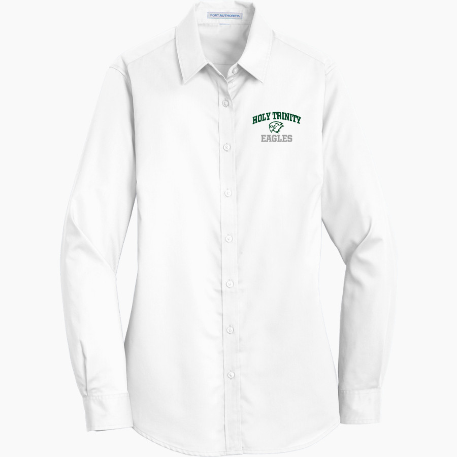 Holy Trinity Catholic Eagles Port Authority Women's SuperPro Twill Shirt