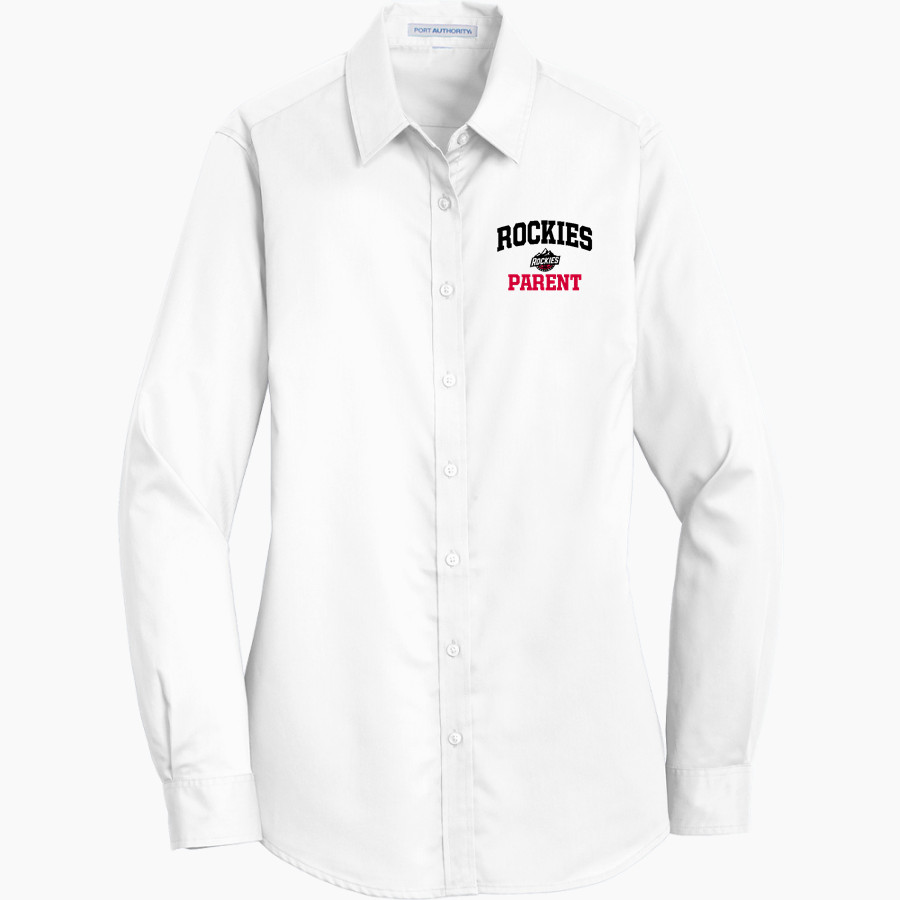 Boulder Rockies Online Store <span class="pdp-name-mascot">Boulder Rockies</span> Port Authority Women's SuperPro Twill Shirt