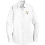 WM E GRADY VOC TECH SCHOOL FALCONS <span class="pdp-name-mascot">GRADY HIGH SCHOOL FALCONS</span> Port Authority Women's SuperPro Twill Shirt Front Thumbnail