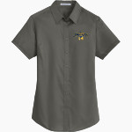 Magellan International School The Online Store Port Authority Women's Short Sleeve SuperPro Twill Shirt Front Thumbnail