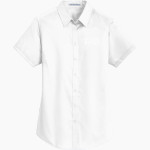 Dutchess BOCES <span class="pdp-name-mascot">Dutchess County BOCES</span> Port Authority Women's Short Sleeve SuperPro Twill Shirt Front Thumbnail