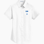 Watkinson Rams <span class="pdp-name-mascot">Watkinson Rams</span> Port Authority Women's Short Sleeve SuperPro Twill Shirt Front Thumbnail