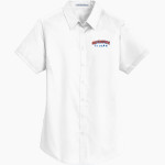 Chilton County Tigers <span class="pdp-name-mascot">Chilton County Tigers</span> Port Authority Women's Short Sleeve SuperPro Twill Shirt Front Thumbnail