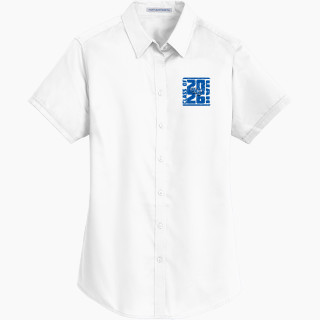 Port Authority Women's Short Sleeve SuperPro Twill Shirt
