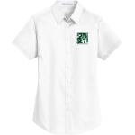 Stuart Athletics <span class="pdp-name-mascot">Stuart Country Day Tartans</span> Port Authority Women's Short Sleeve SuperPro Twill Shirt Front Thumbnail