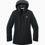 Bemidji State Athletics <span class="pdp-name-mascot">Bemidji State Beavers</span> Port Authority Women's C-FREE Rain Jacket Front Thumbnail