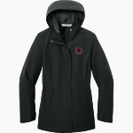 OROSI HIGH SCHOOL CARDINALS <span class="pdp-name-mascot">OROSI CARDINALS</span> Port Authority Women's C-FREE Rain Jacket Front Thumbnail