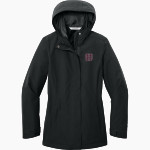 HARDIN COUNTY HIGH SCHOOL TIGERS <span class="pdp-name-mascot">HARDIN COUNTY TIGERS</span> Port Authority Women's C-FREE Rain Jacket Front Thumbnail