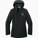 Divine Savior Academy Sharks Port Authority Women's C-FREE Rain Jacket Front Thumbnail