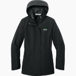 Gunston Herons <span class="pdp-name-mascot">Gunston Herons</span> Port Authority Women's C-FREE Rain Jacket Front Thumbnail