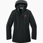 AC Davis Pirates Port Authority Women's C-FREE Rain Jacket Front Thumbnail