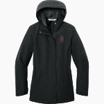 HAZEL PARK HIGH SCHOOL VIKINGS Port Authority Women's C-FREE Rain Jacket Front Thumbnail