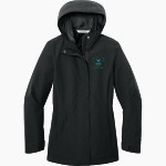 Warren Wilson Owls Port Authority Women's C-FREE Rain Jacket Front Thumbnail
