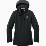 AMHERST HIGH SCHOOL FALCONS <span class="pdp-name-mascot">AMHERST FALCONS</span> Port Authority Women's C-FREE Rain Jacket Front Thumbnail