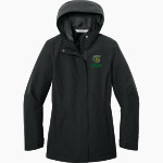 ALEXANDER CENTRAL SCHOOL TROJANS <span class="pdp-name-mascot">ALEXANDER TROJANS</span> Port Authority Women's C-FREE Rain Jacket Front Thumbnail