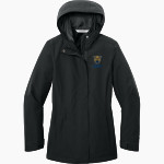 Allan Hancock Bulldogs Port Authority Women's C-FREE Rain Jacket Front Thumbnail