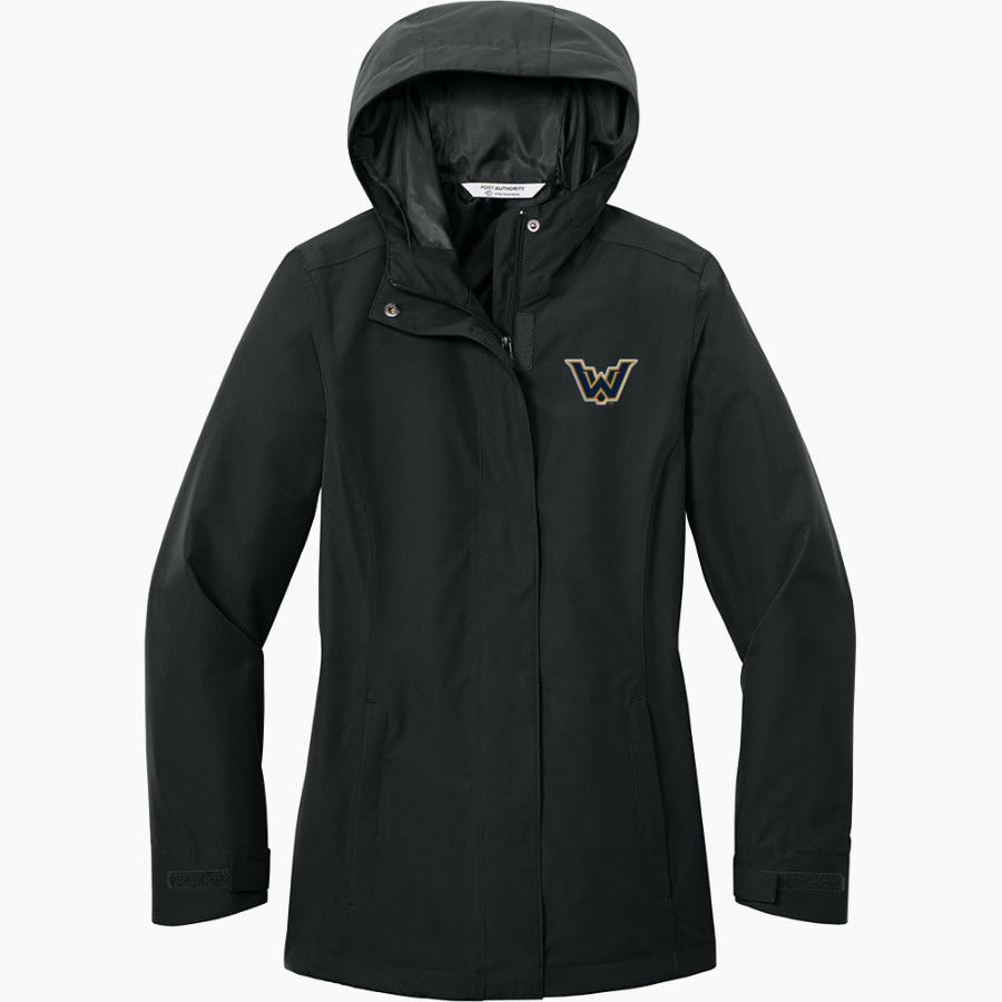 WALKER VALLEY HIGH SCHOOL MUSTANGS Port Authority Women's C-FREE Rain Jacket