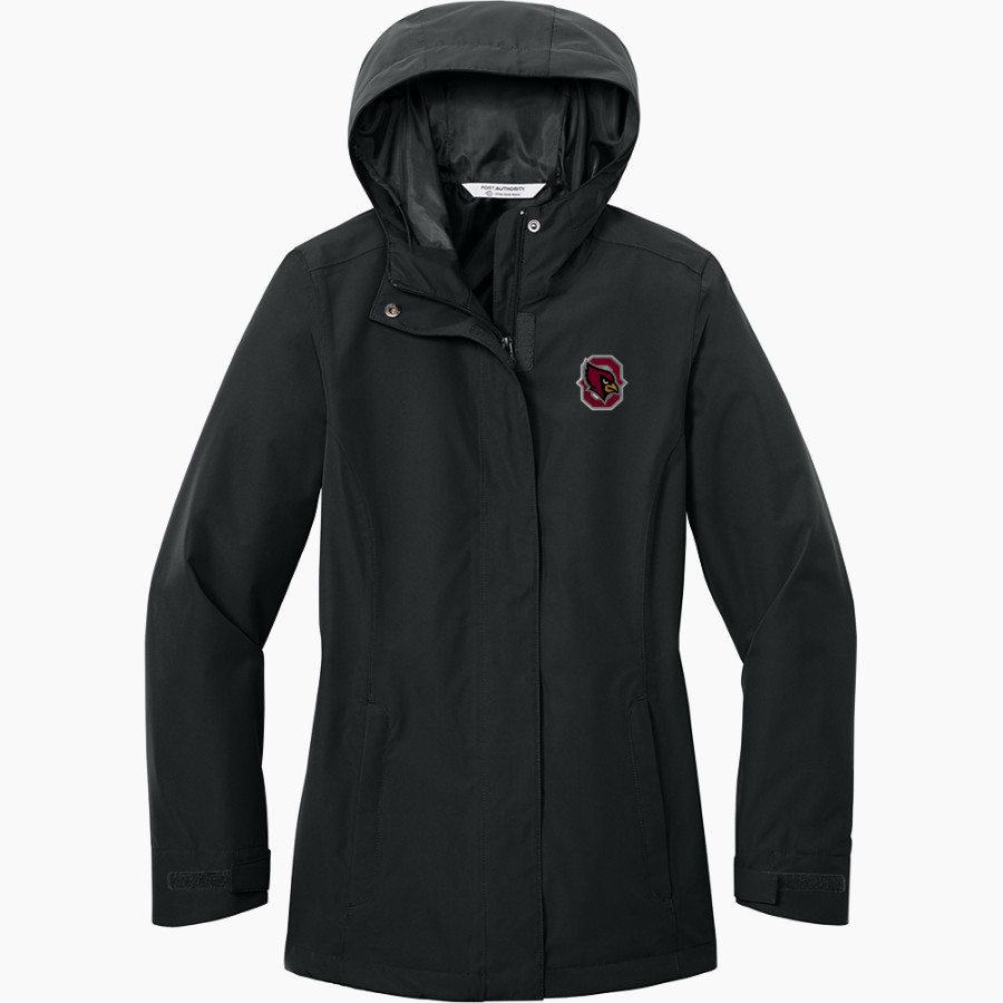 OROSI HIGH SCHOOL CARDINALS <span class="pdp-name-mascot">OROSI CARDINALS</span> Port Authority Women's C-FREE Rain Jacket
