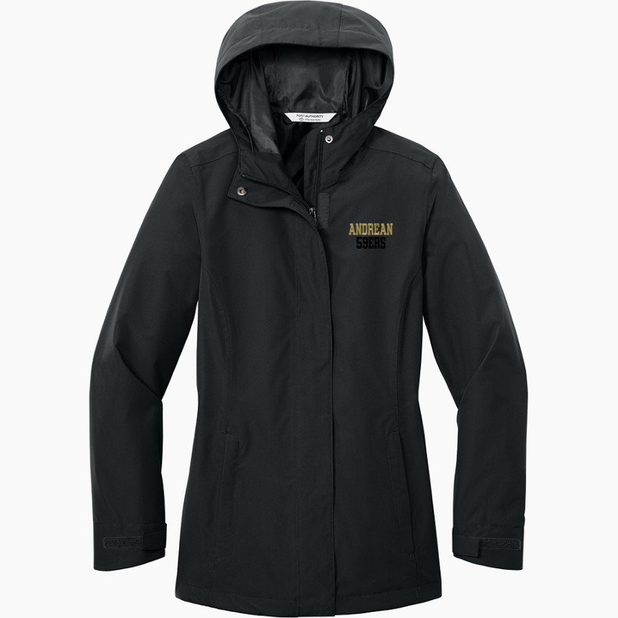 Andrean 59ers Port Authority Women's C-FREE Rain Jacket