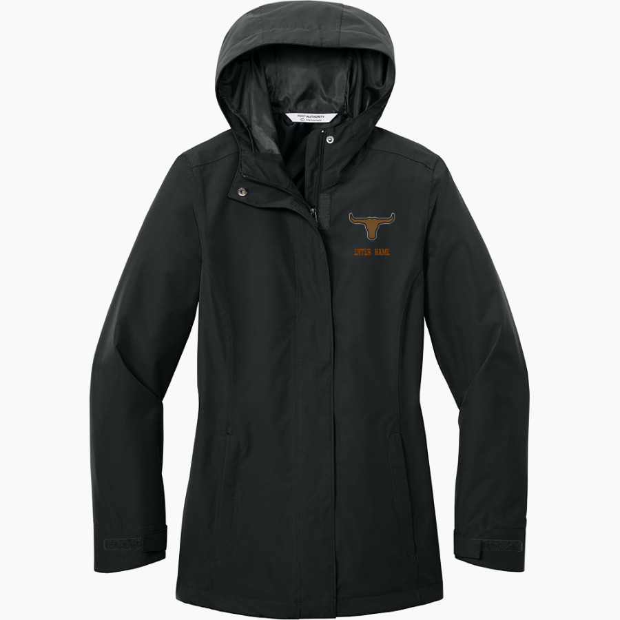 Sycamore Longhorns <span class="pdp-name-mascot">Sycamore Elementary School Longhorns</span> Port Authority Women's C-FREE Rain Jacket