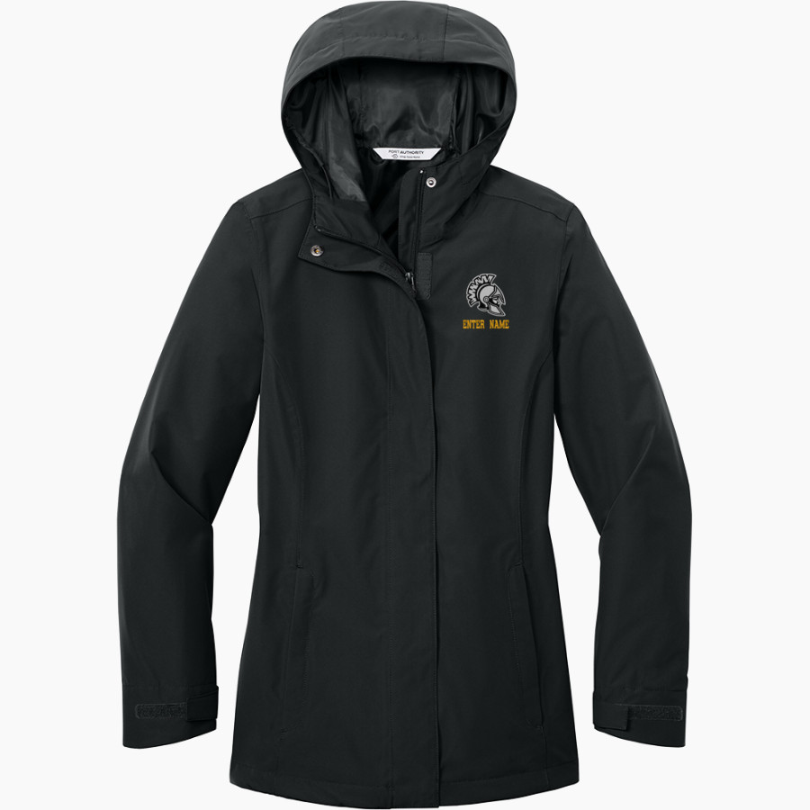 FAITH CHRISTIAN ACADEMY CONQUERORS <span class="pdp-name-mascot">FAITH CONQUERORS</span> Port Authority Women's C-FREE Rain Jacket