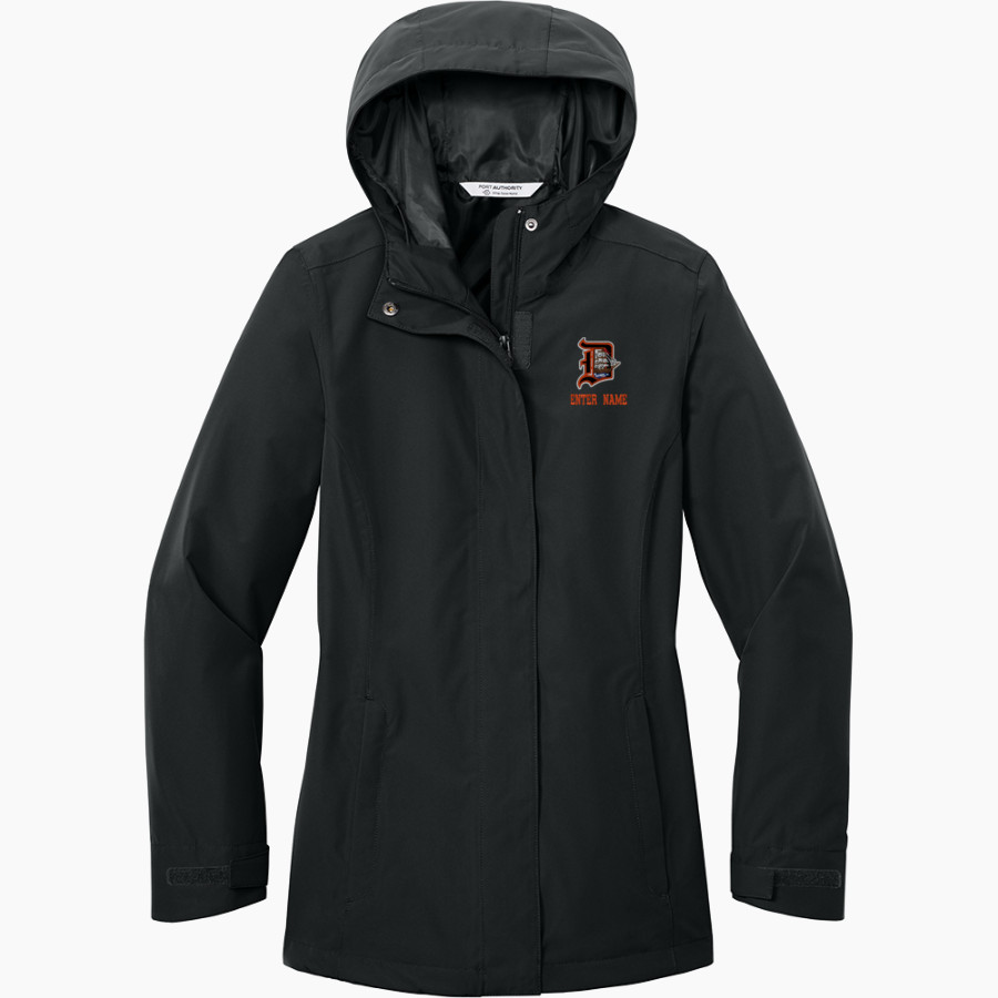 AC Davis Pirates Port Authority Women's C-FREE Rain Jacket