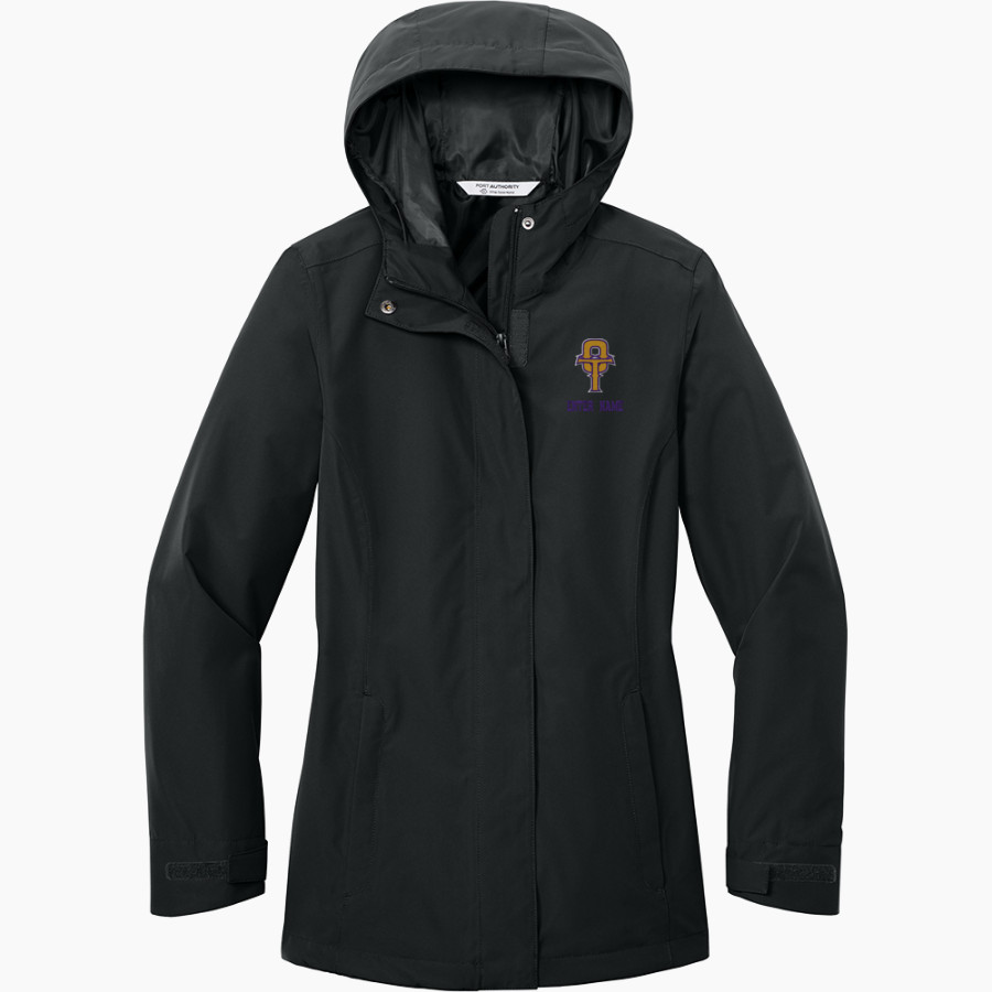 OBERLIN HIGH SCHOOL FIGHTING TIGERS <span class="pdp-name-mascot">OBERLIN FIGHTING TIGERS</span> Port Authority Women's C-FREE Rain Jacket
