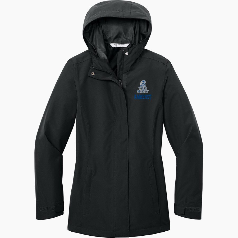 AMHERST HIGH SCHOOL FALCONS <span class="pdp-name-mascot">AMHERST FALCONS</span> Port Authority Women's C-FREE Rain Jacket